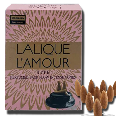 عود خوشبو کننده آبشاری دارشان Darshan مدل لالیک لامور Lalique Lamour
